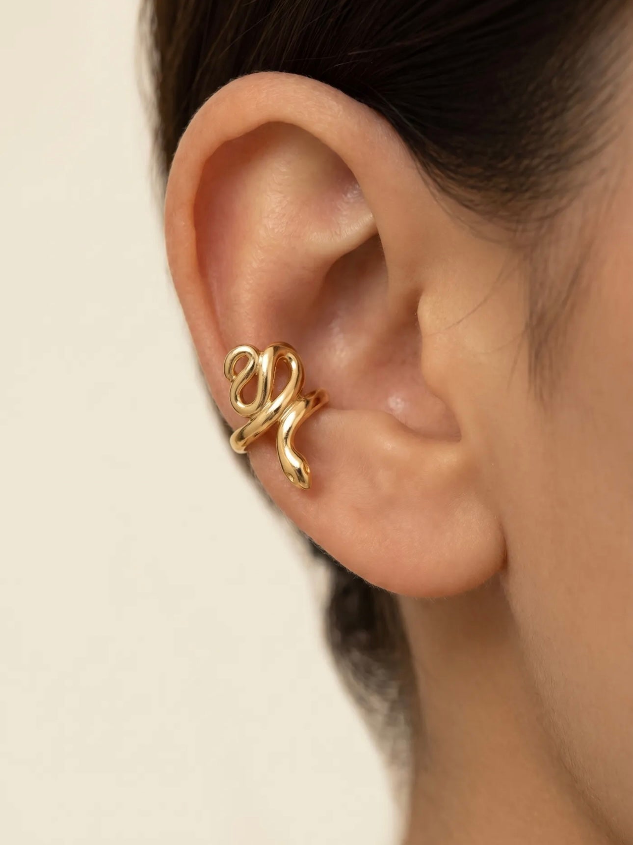 Bague Oreille Serpent