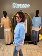 Pull Volli Bleu Ciel