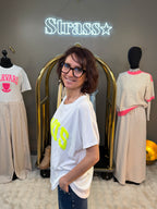 Tee Shirt Paris Jaune