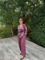 Pantalon Diego Bordeaux