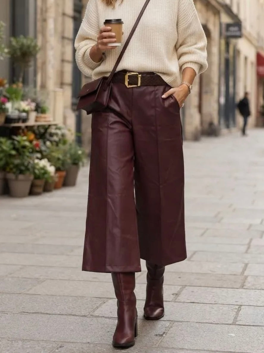 Pantalon 3/4 Cyril Bordeaux