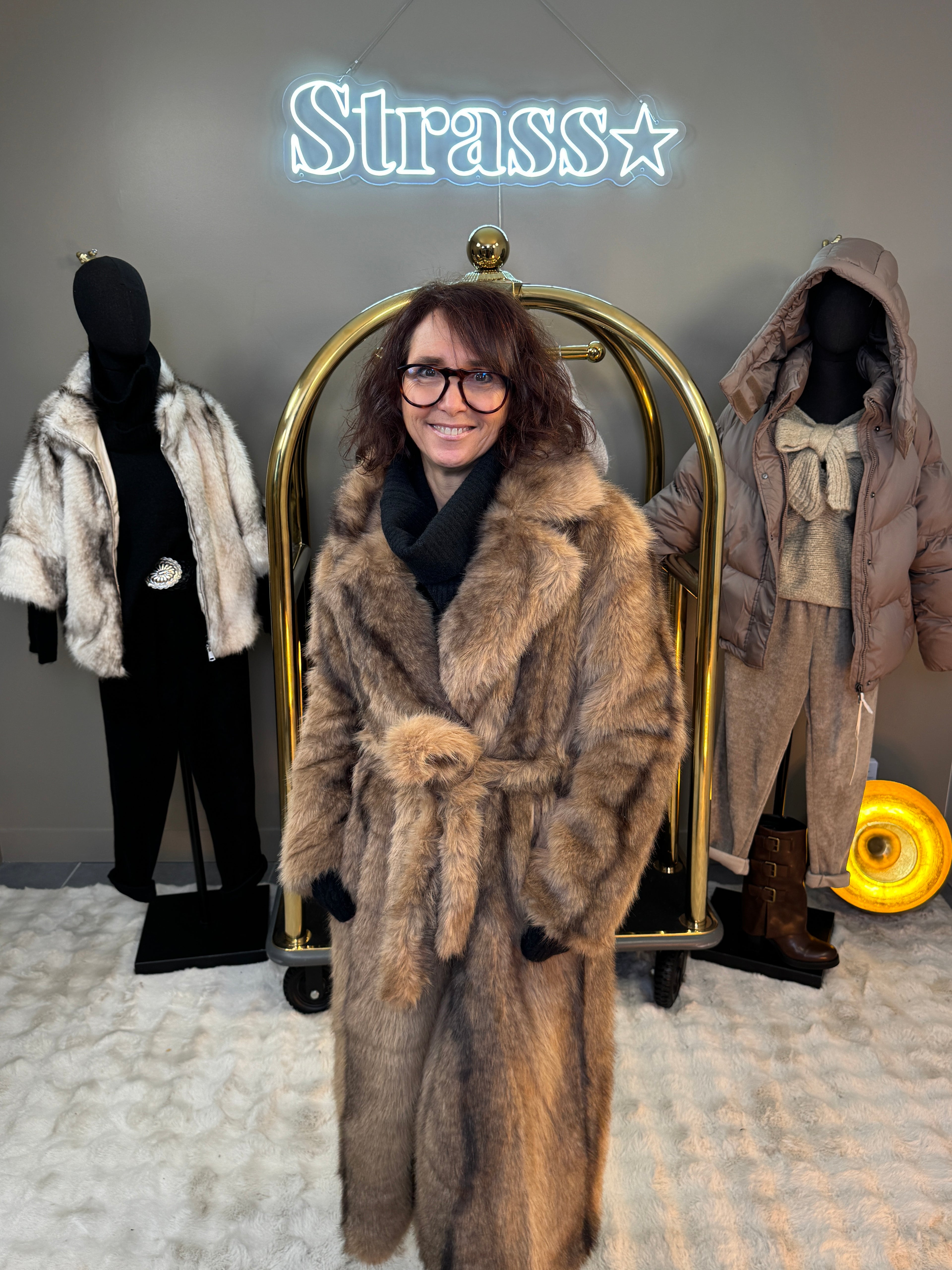 Manteau Fausse Fourrure Régine