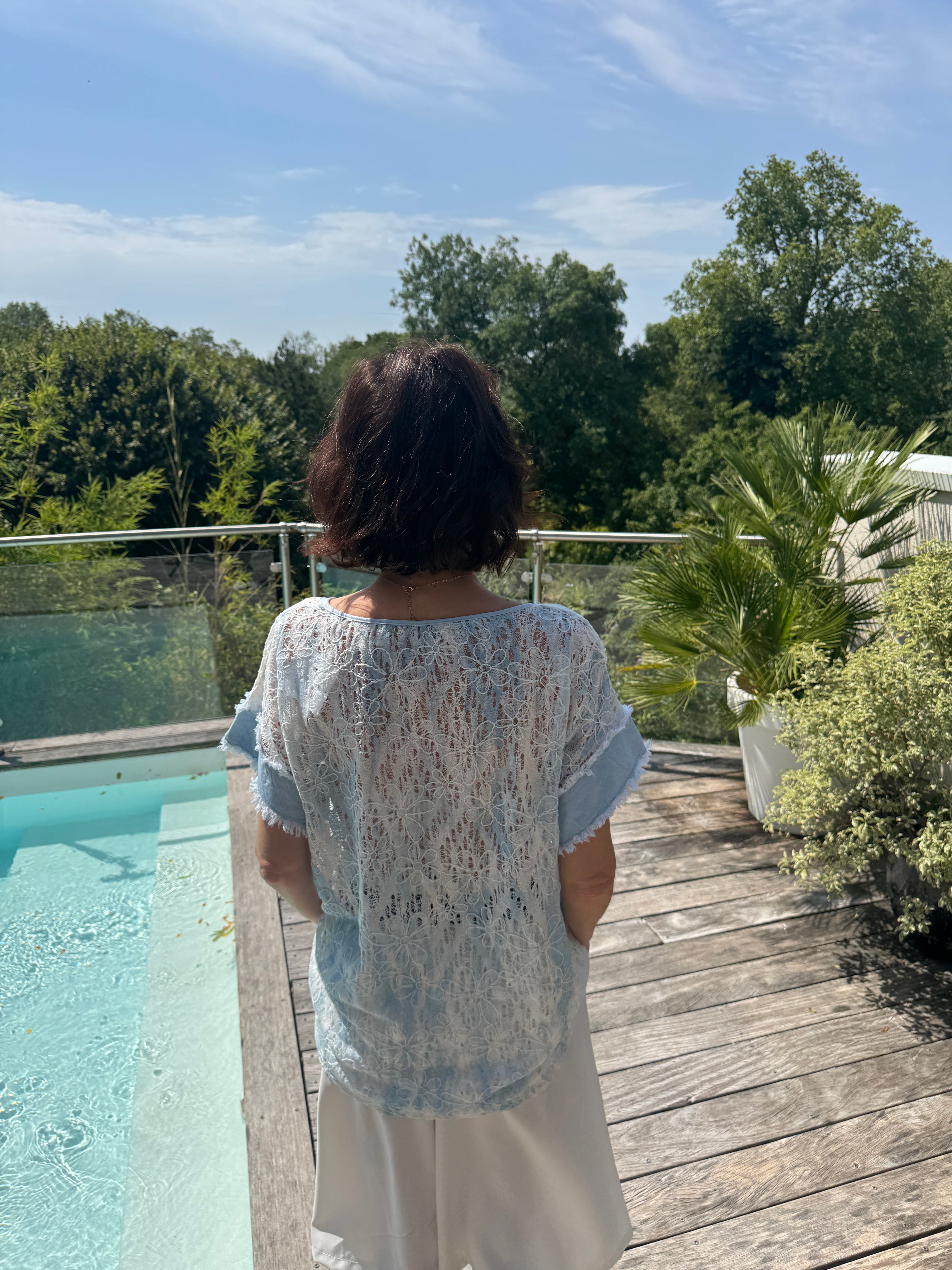 Top Fleur Jean