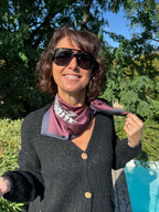 Foulard Baguerra Bordeaux