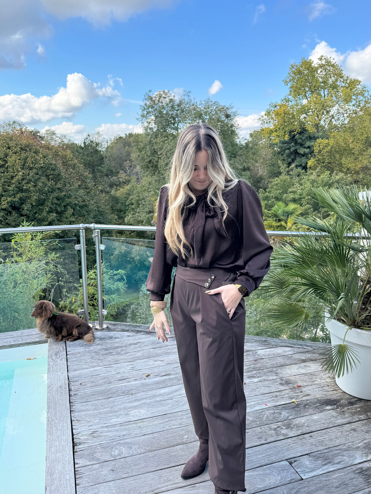Pantalon August Choco