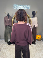 Pull Natacha Choco et Rose