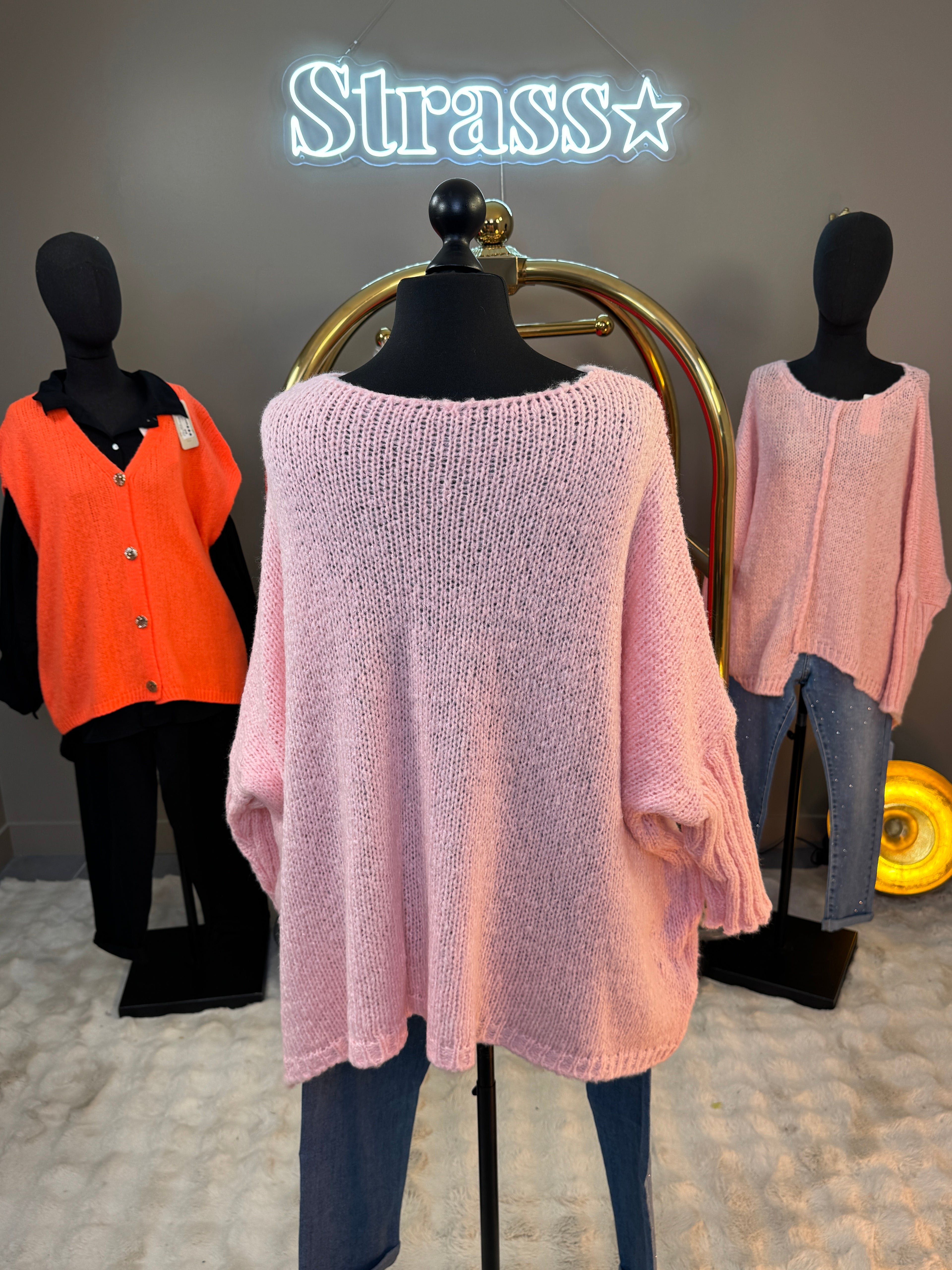 Pull Paquita Rose Grande Taille