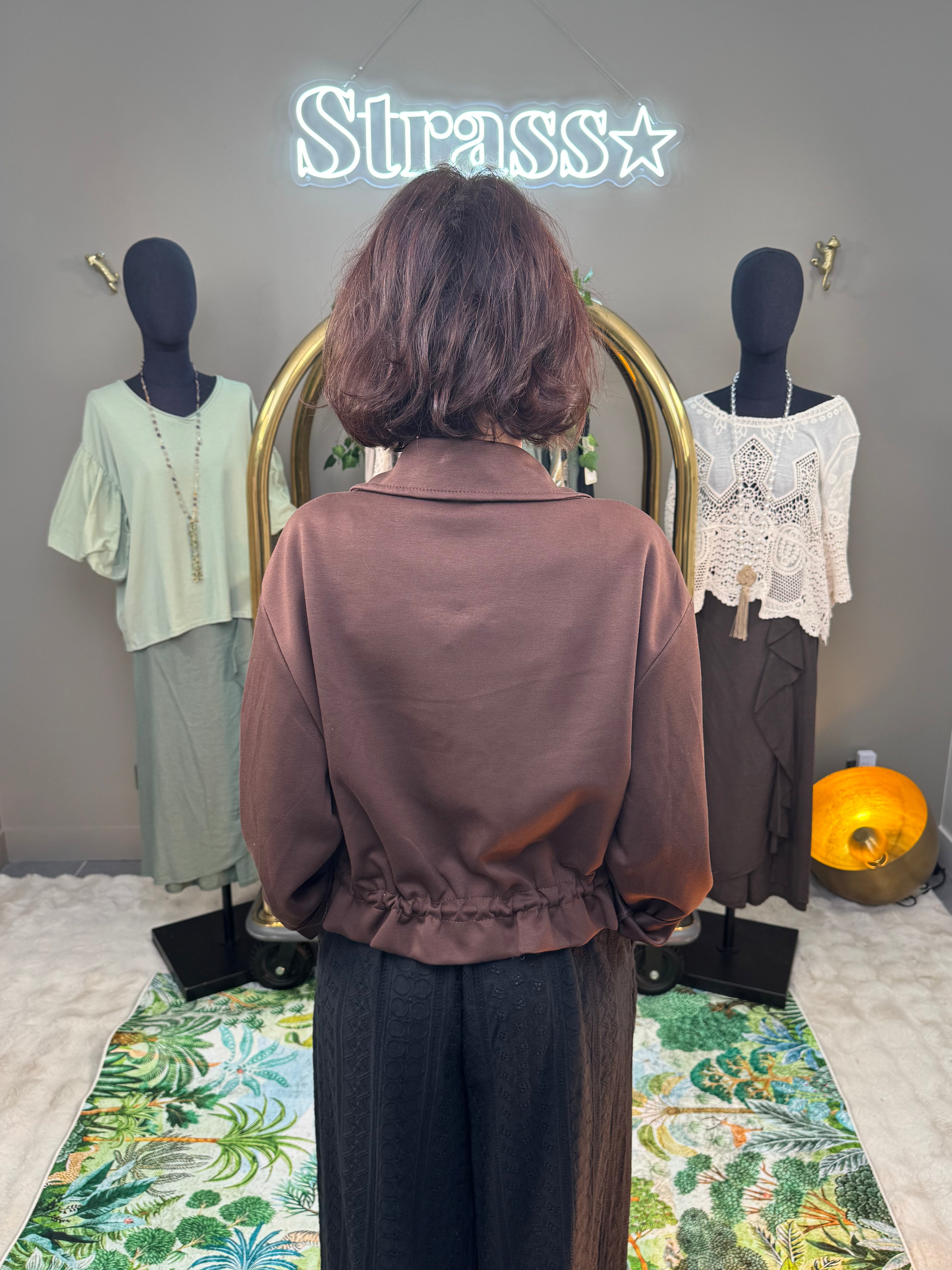 Veste Jog Chic Choco