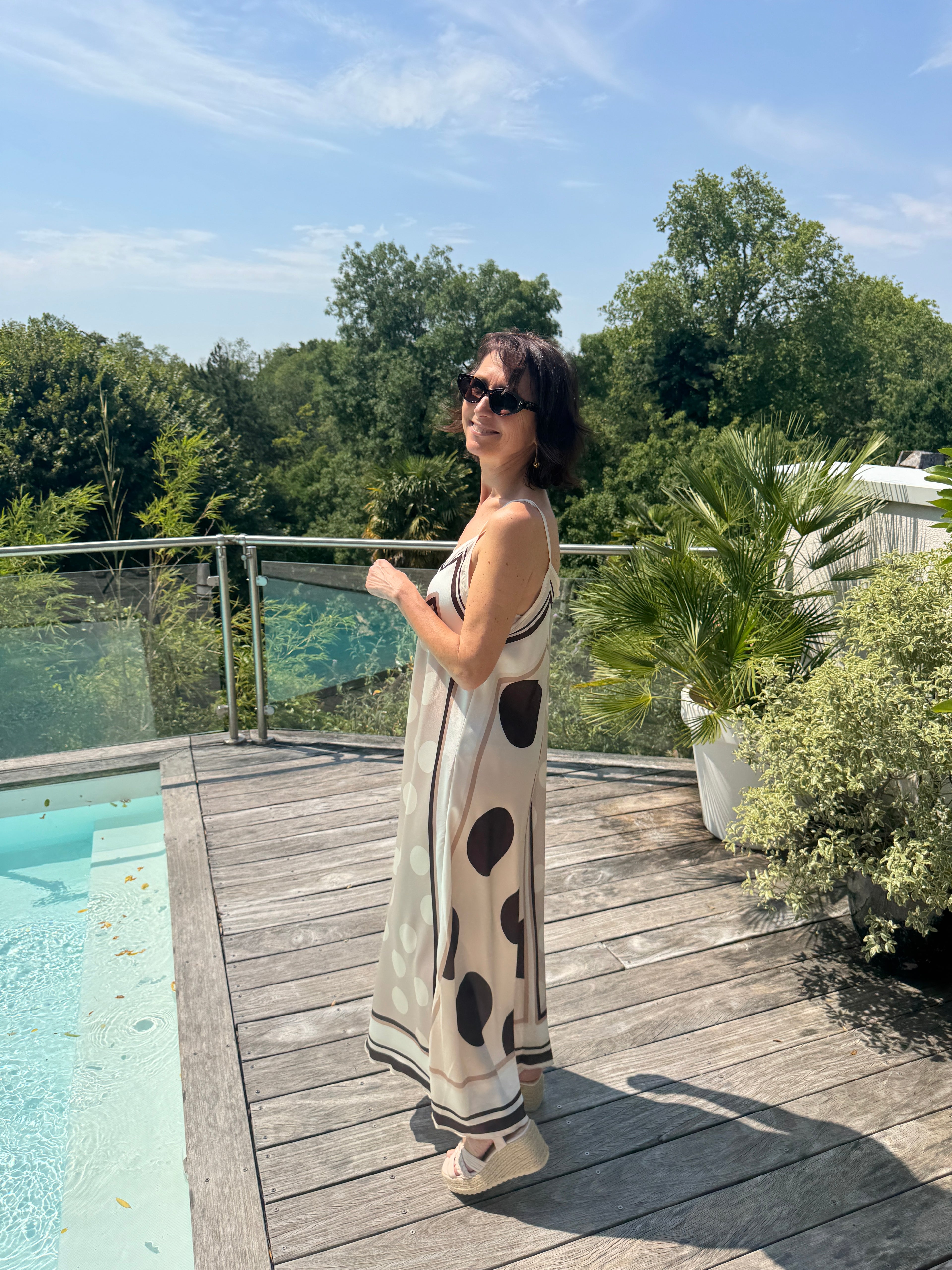 Robe Pois Raies