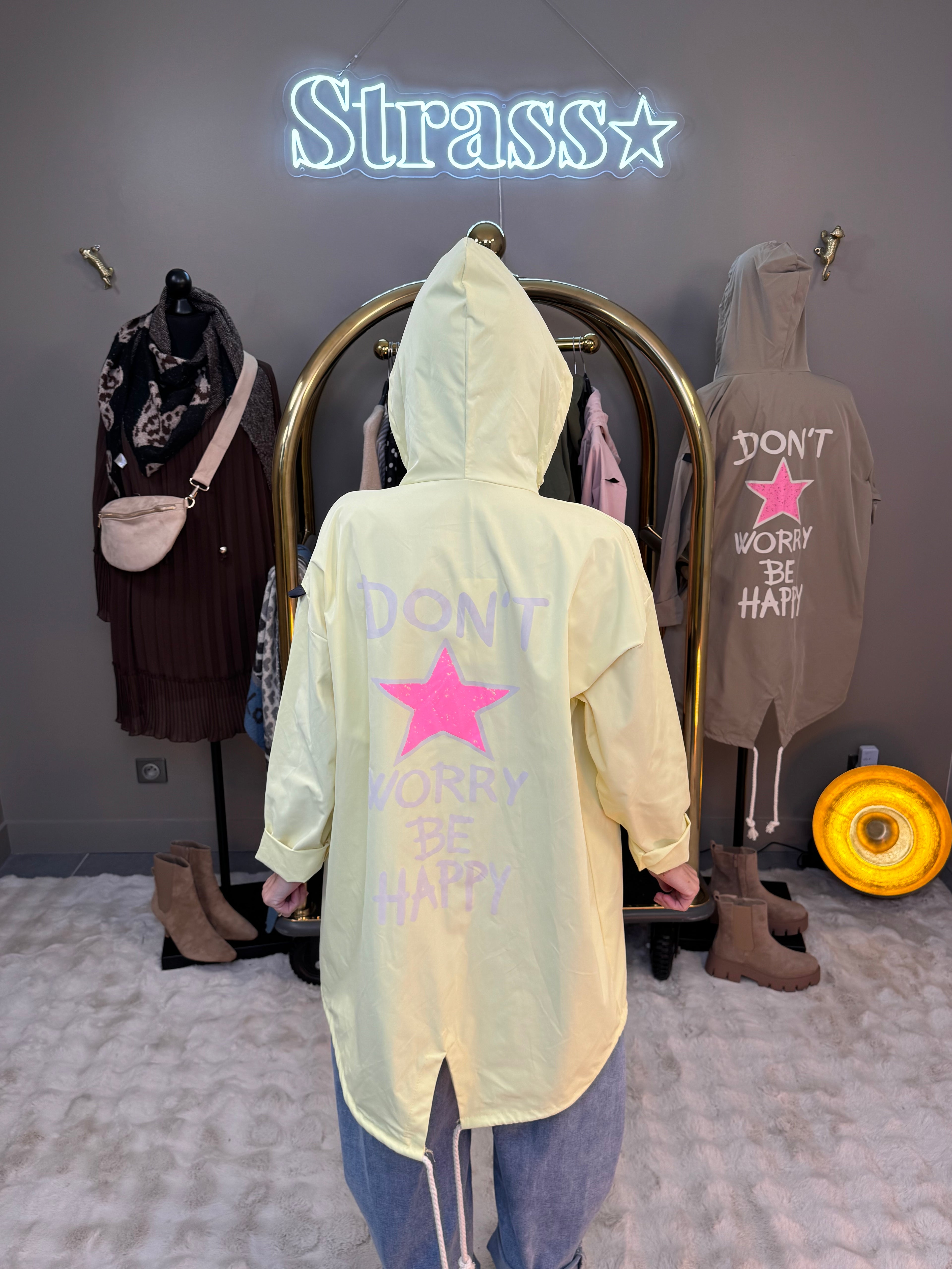 Parka Happy Jaune