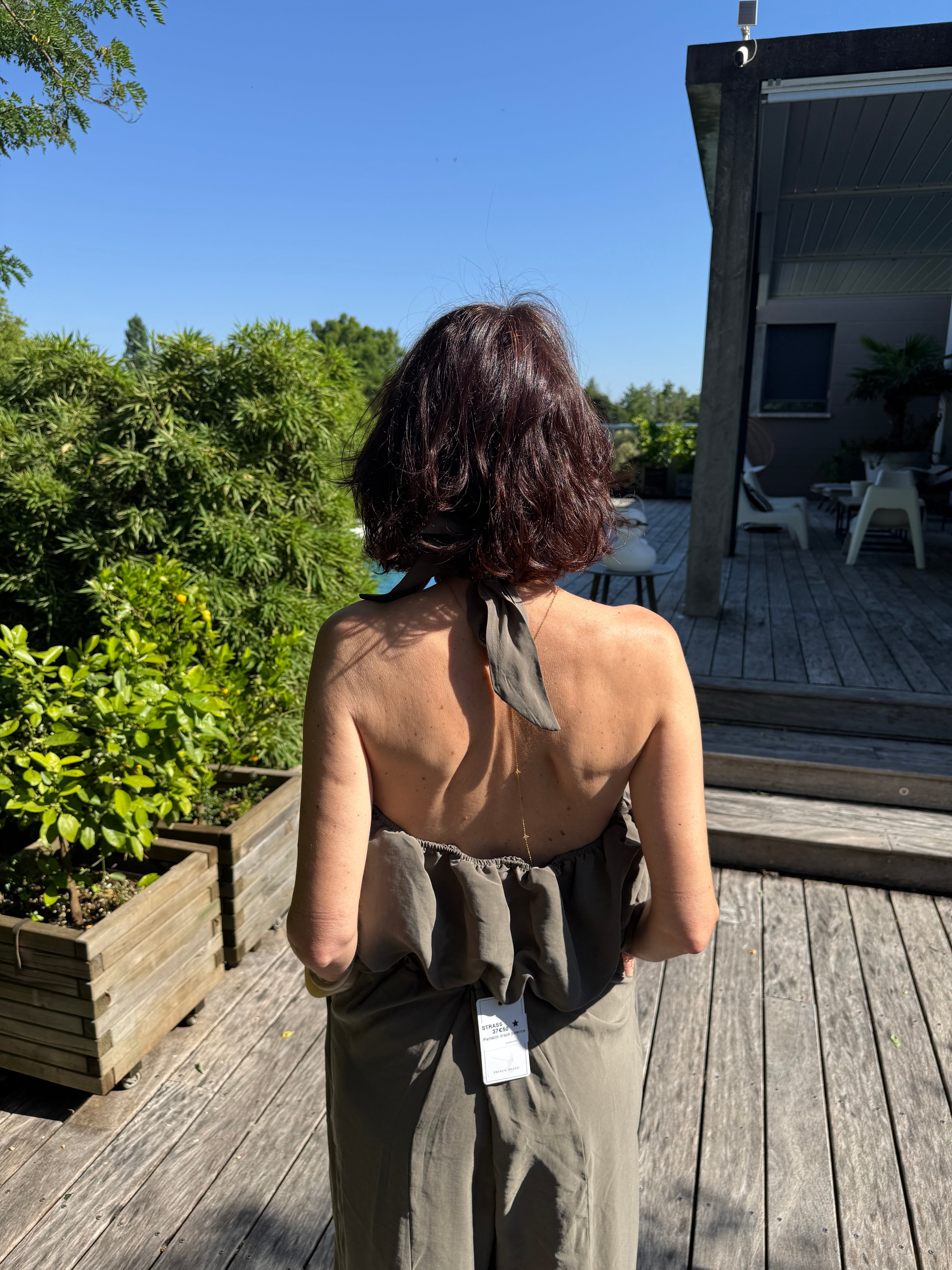 Top Dos Nu Capri Kaki