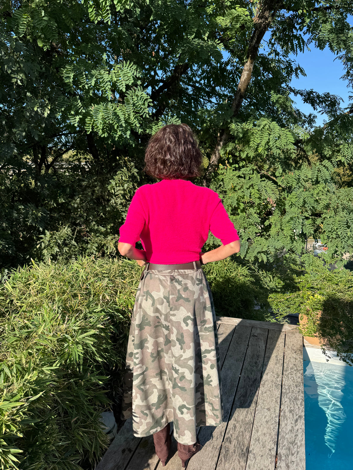 Jupe Camouflage