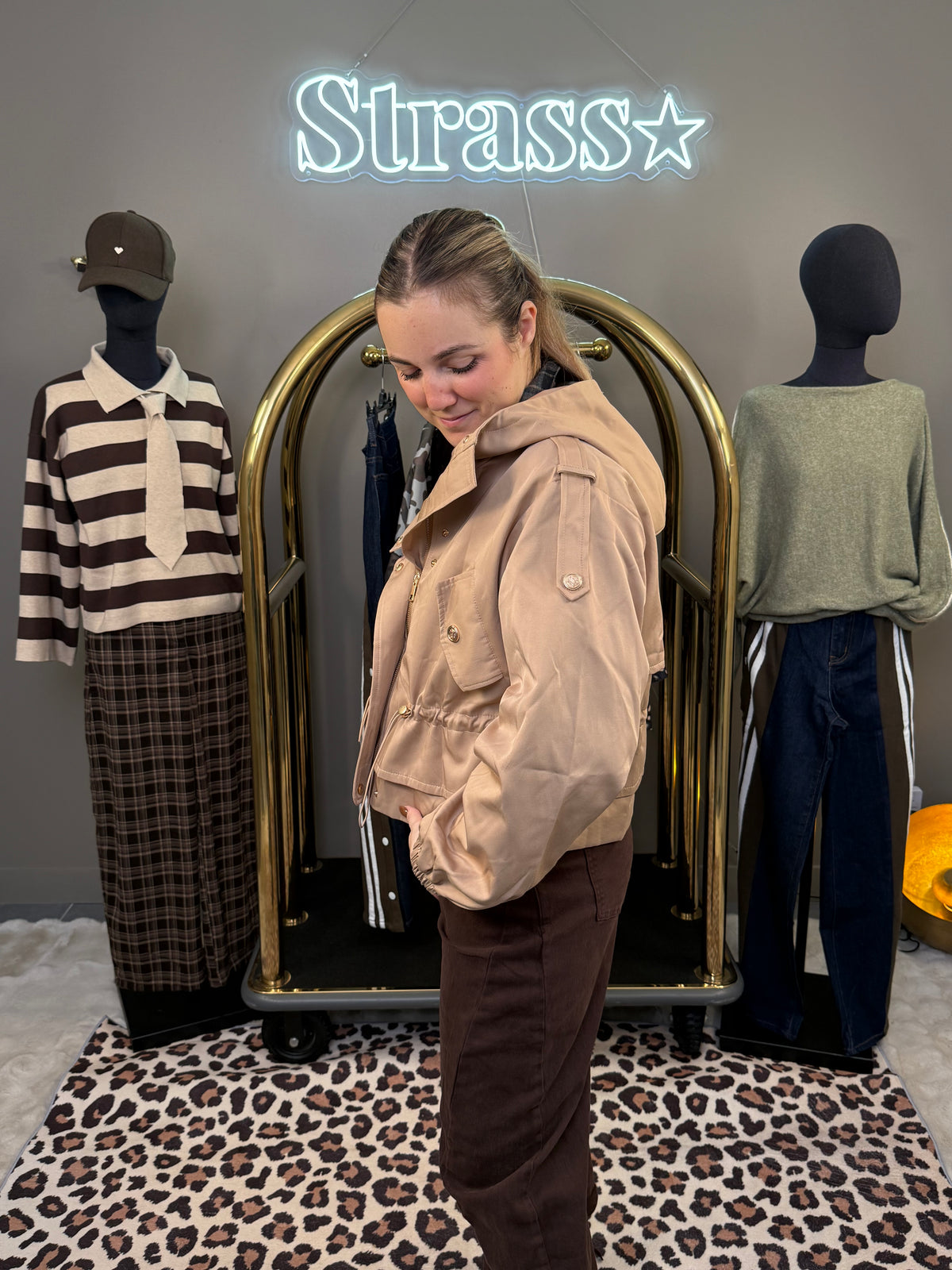 Blouson Linda Camel