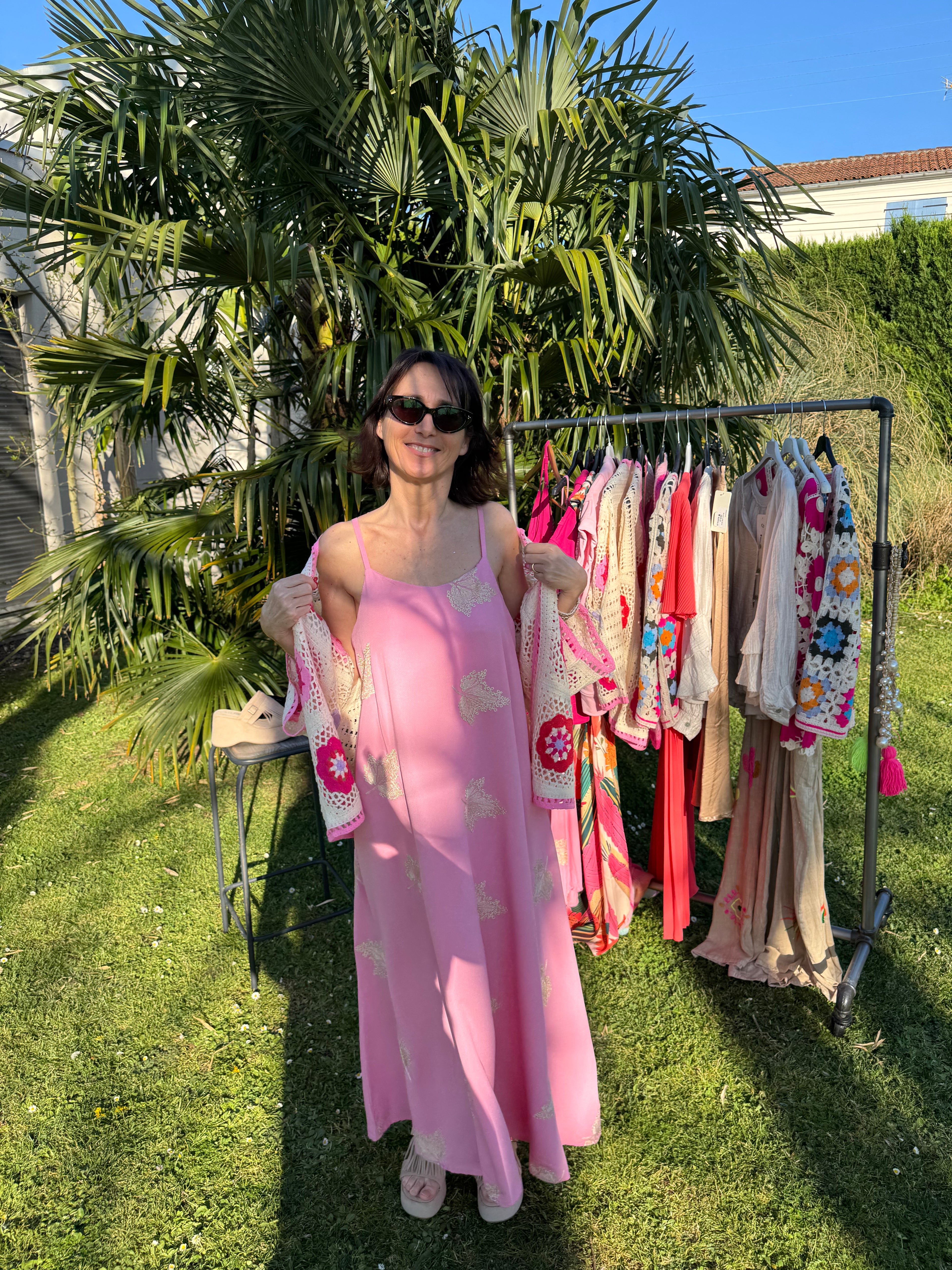 Robe Puket Rose bonbon