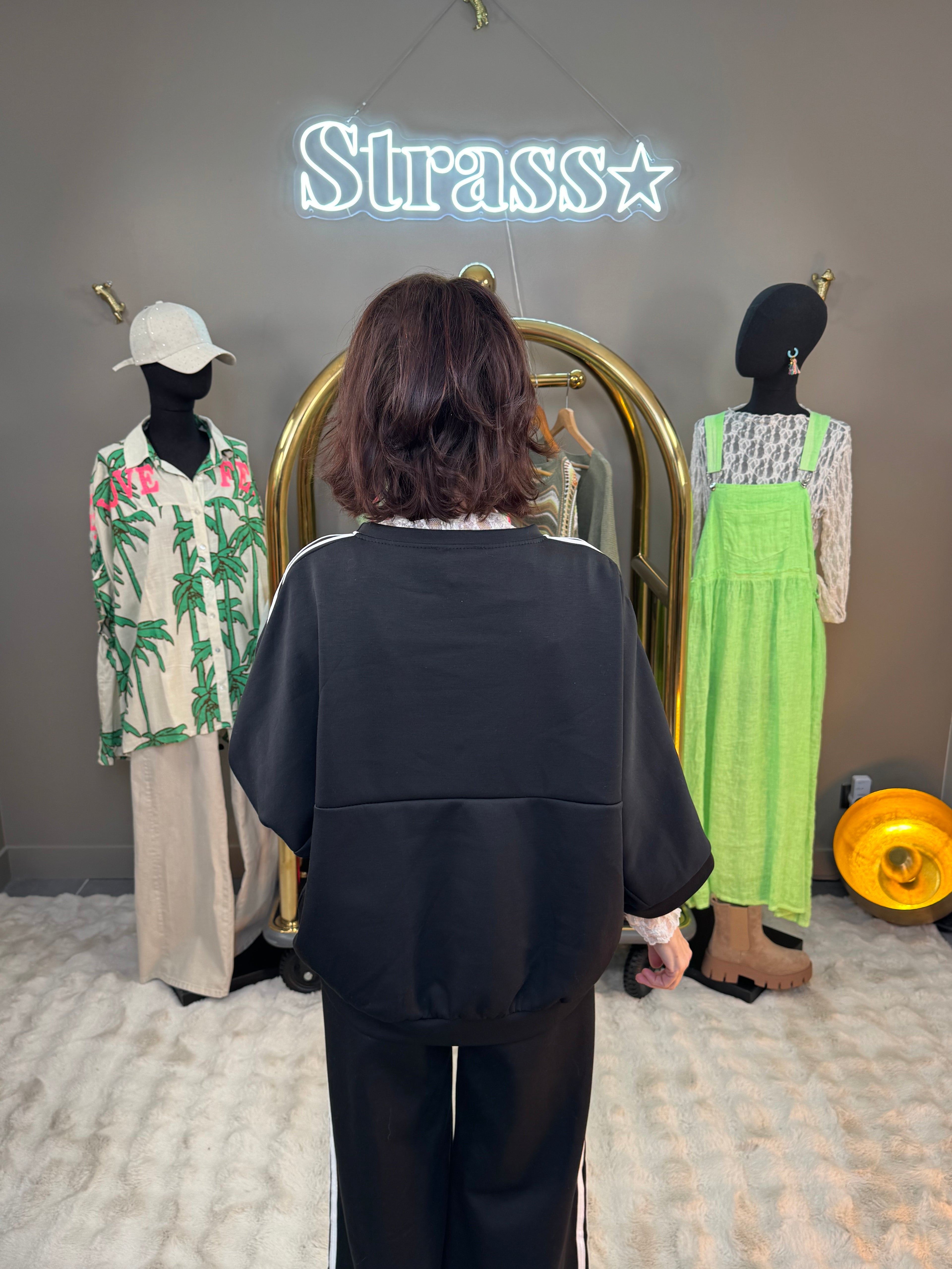 Ensemble Jog sweat + pantalon Noir