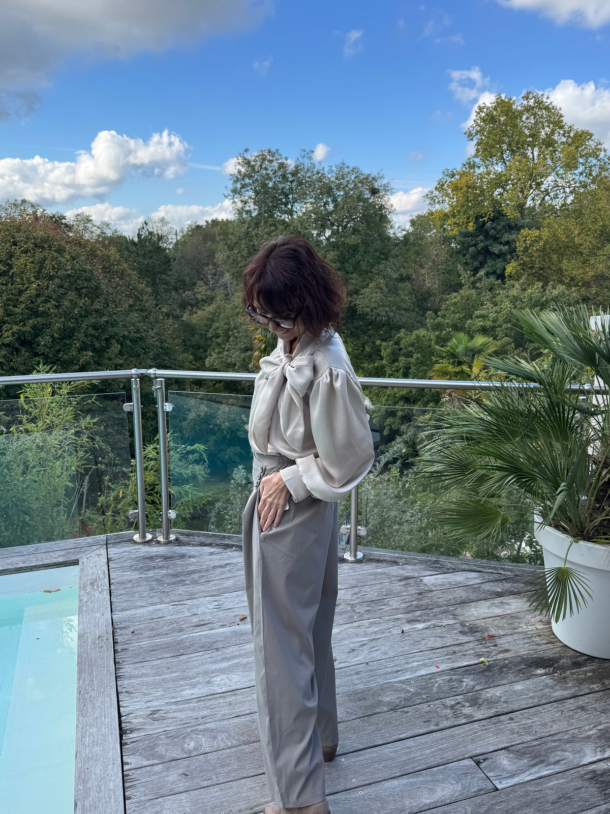 Pantalon August Taupe