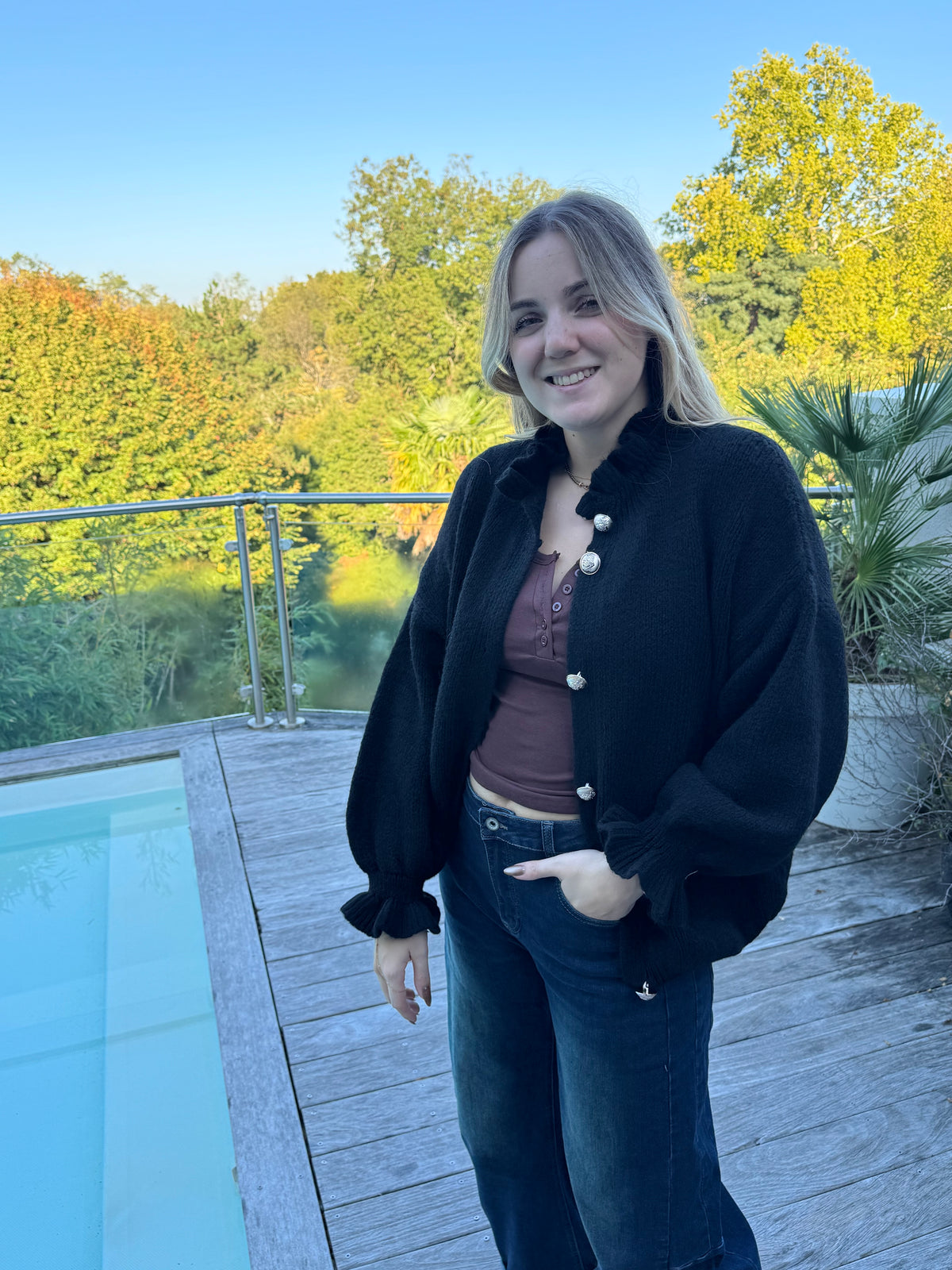 Gilet volage noir