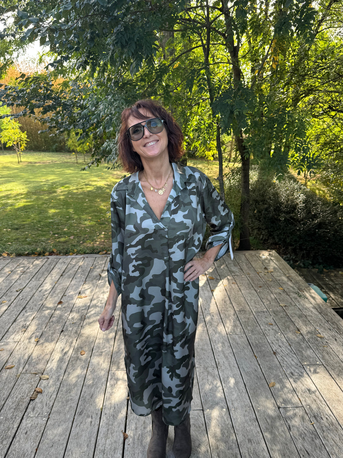 Robe camouflage