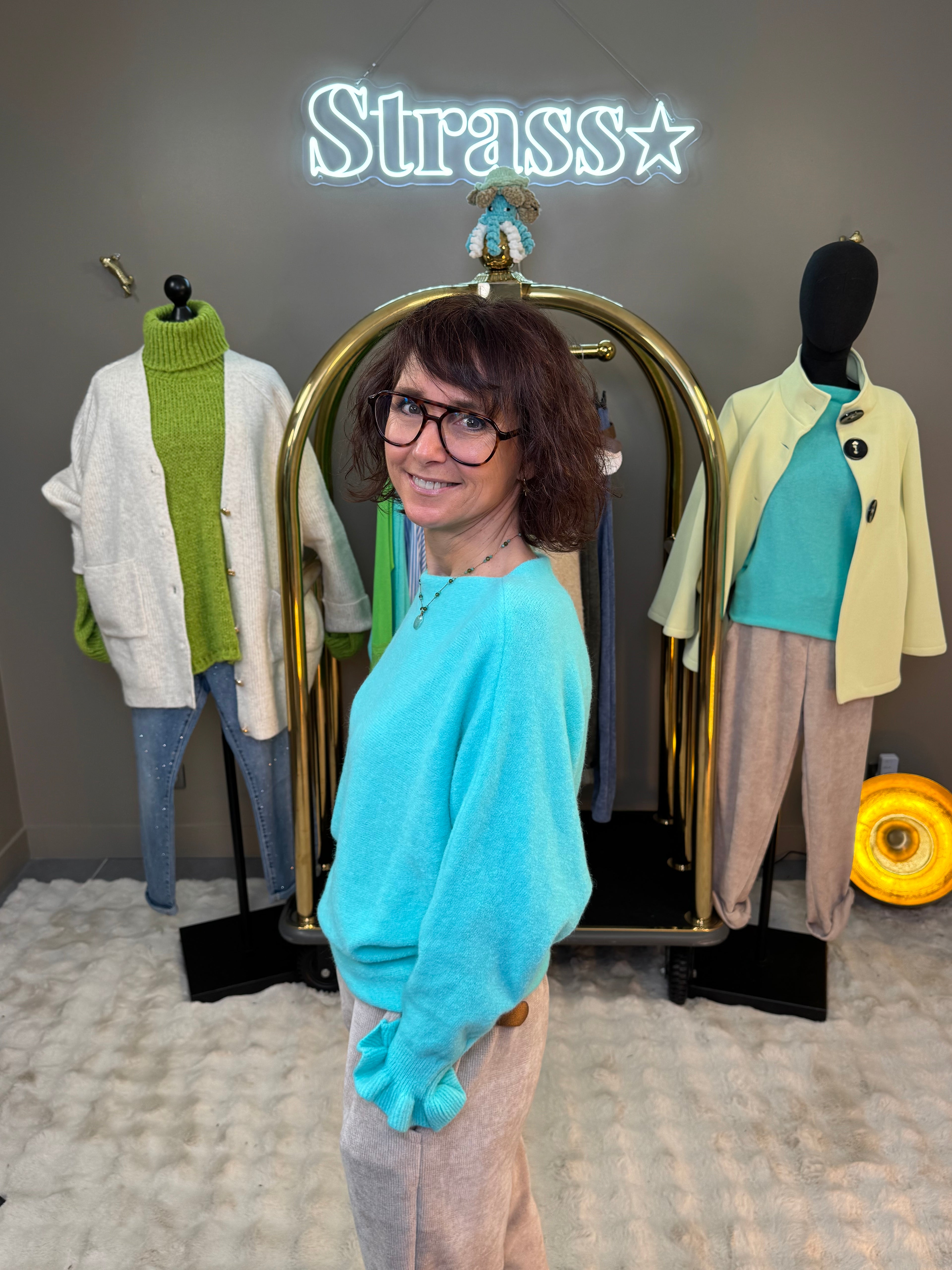 Pull Volli Turquoise