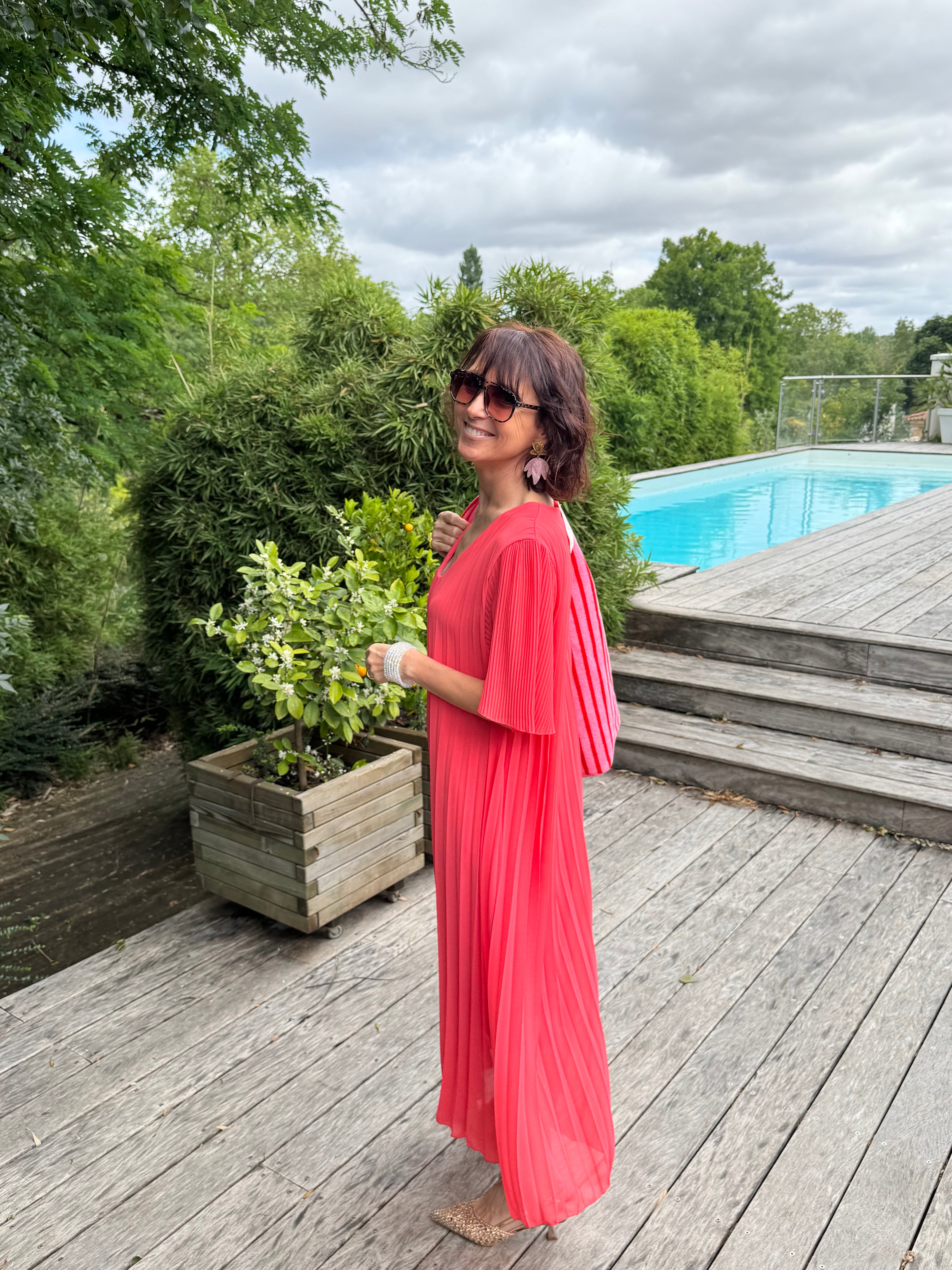 Robe Solange Corail