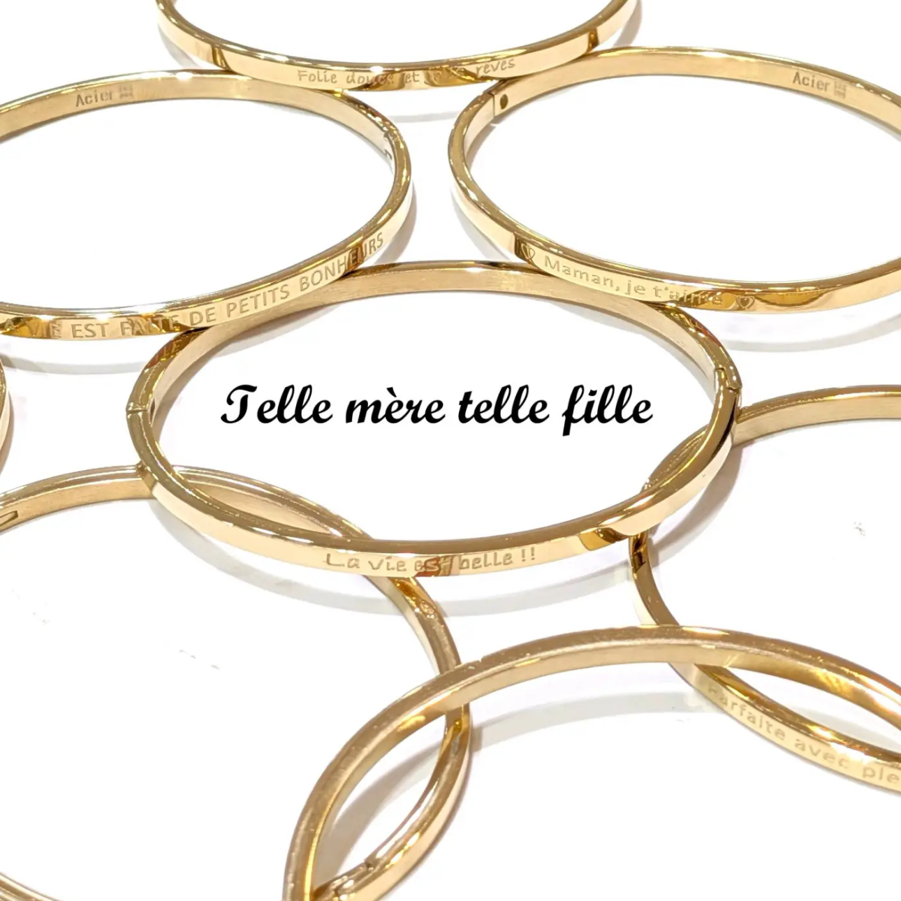 Bracelet « telle mère telle fille »