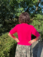 Pull Valentin Rose Fluo