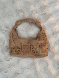 Sac Crochet Camel