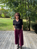 Pantalon 3/4 Alban Bordeaux