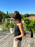 Top dentelle Noir