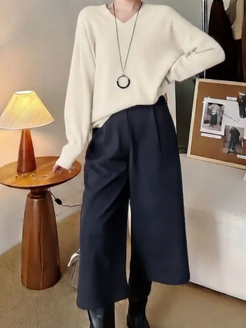 Pantalon 3/4 Alban Bleu Marine