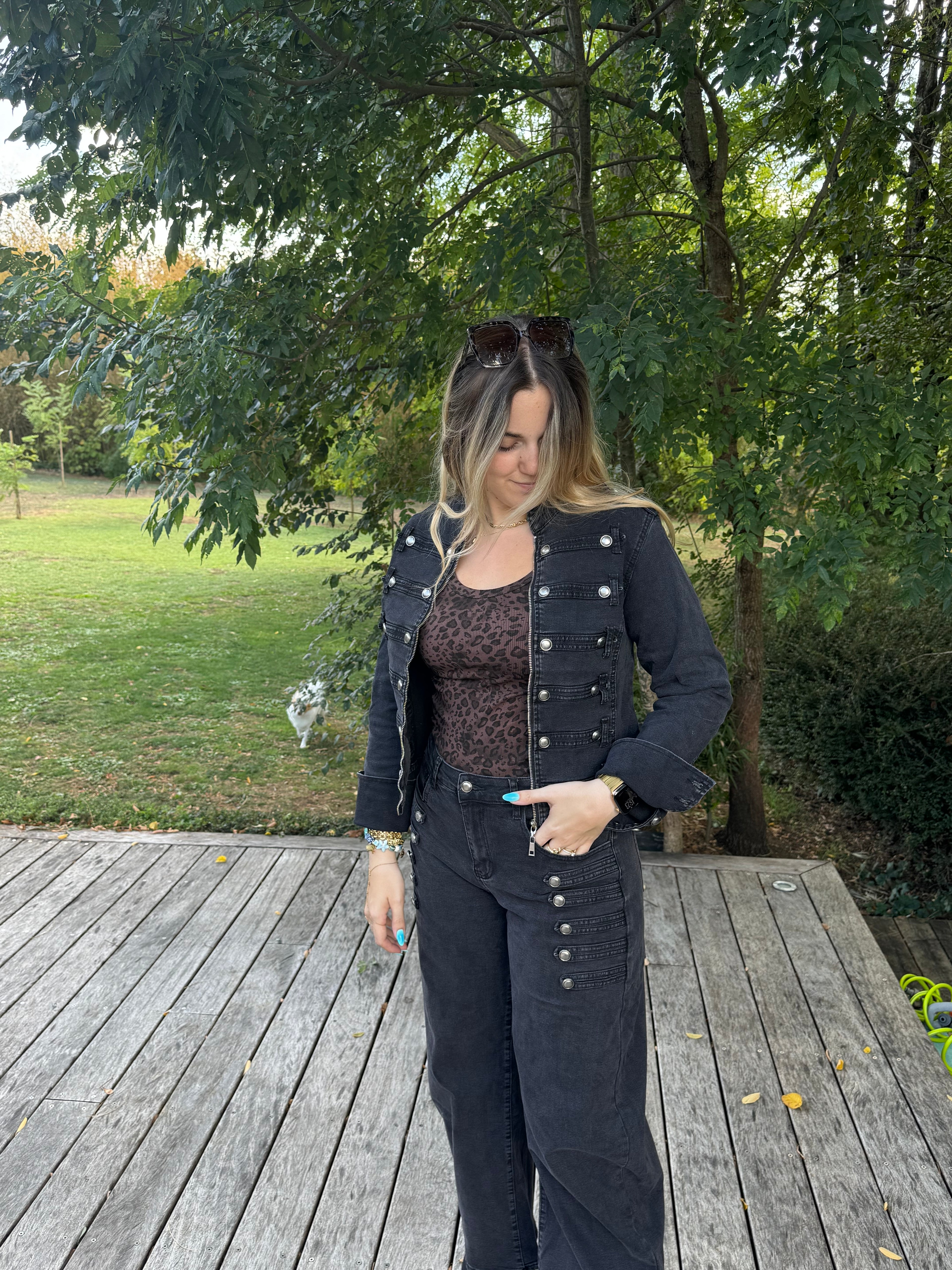 Veste Jean Amiral Noire