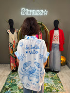 Chemise Vita Al Sol Bleue