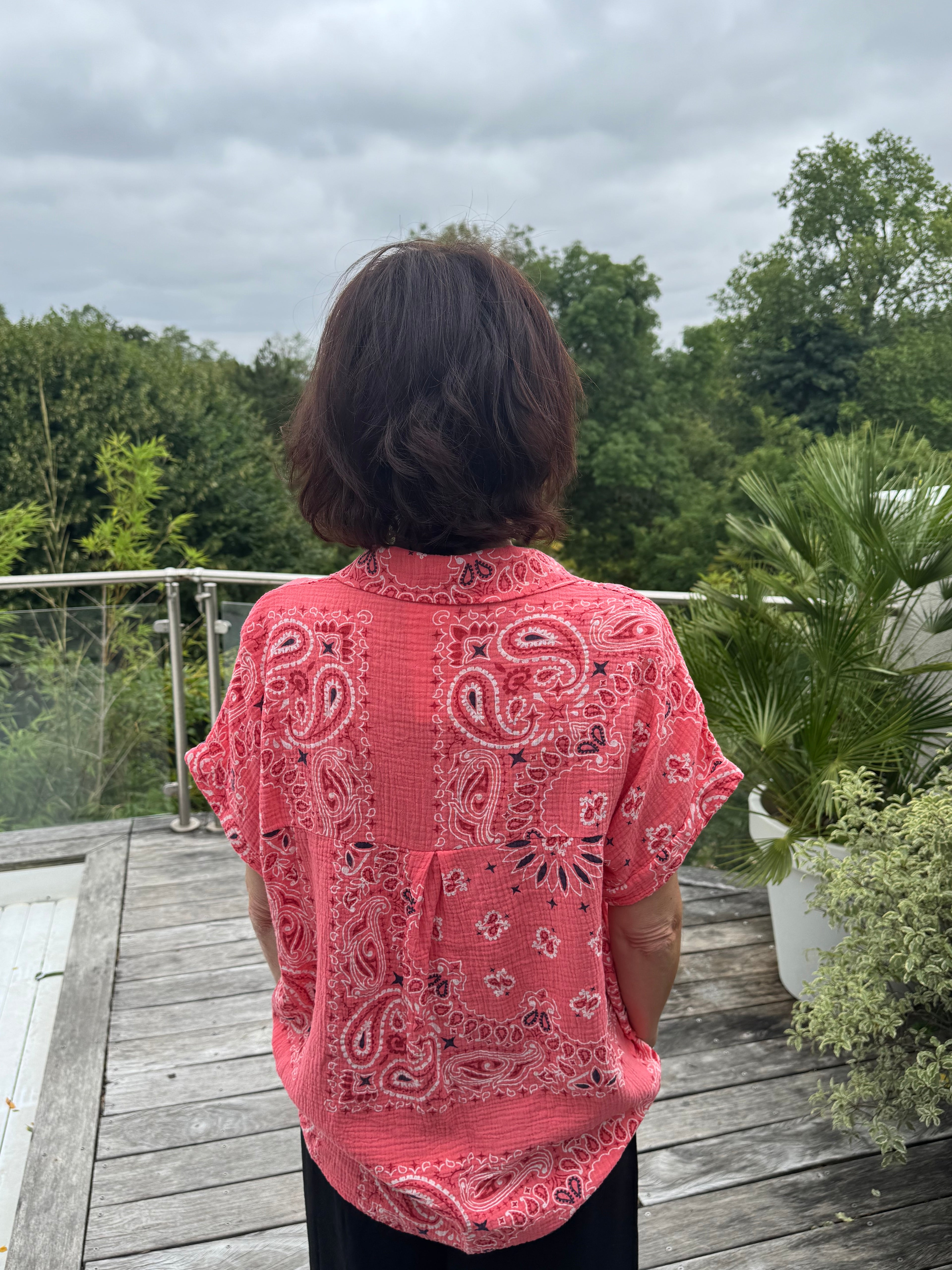 Top Bandana Corail