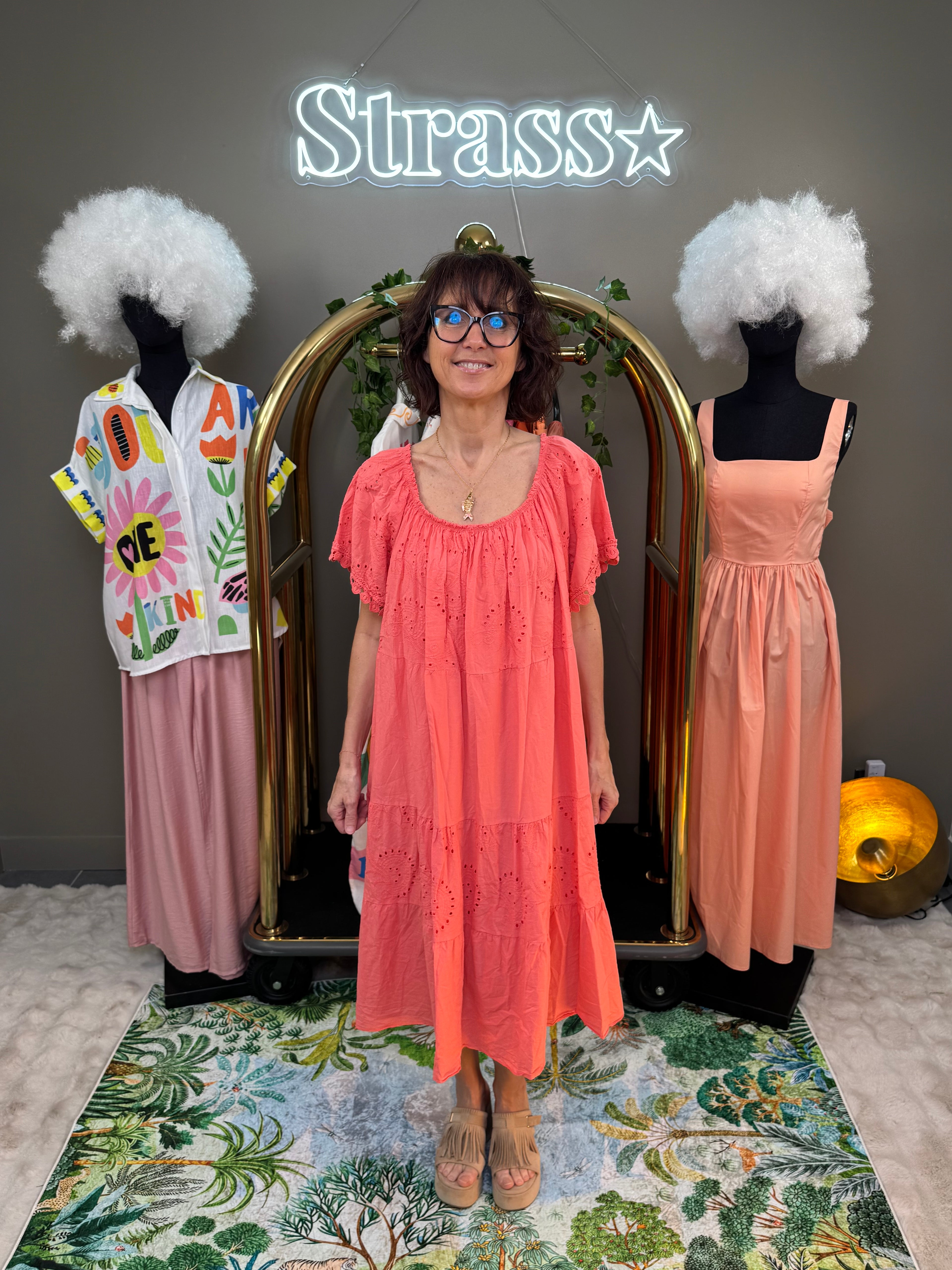 Robe Pipa Corail