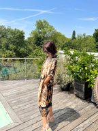 Robe Viscose Sunlight Camel