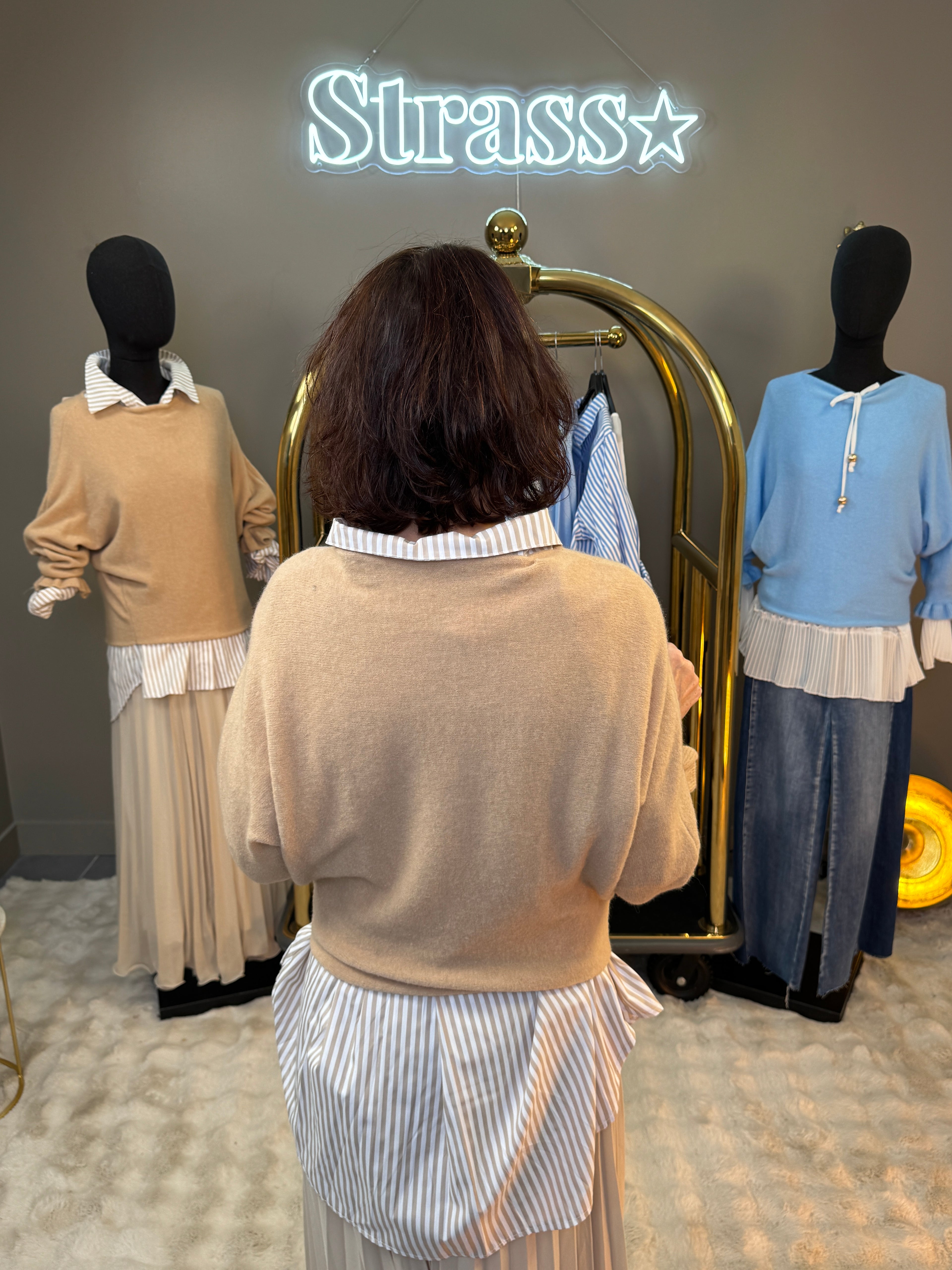 Pull Volli Camel Clair