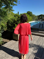 Robe Pépite corail