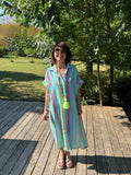 Robe Kimono Canarie Turquoise