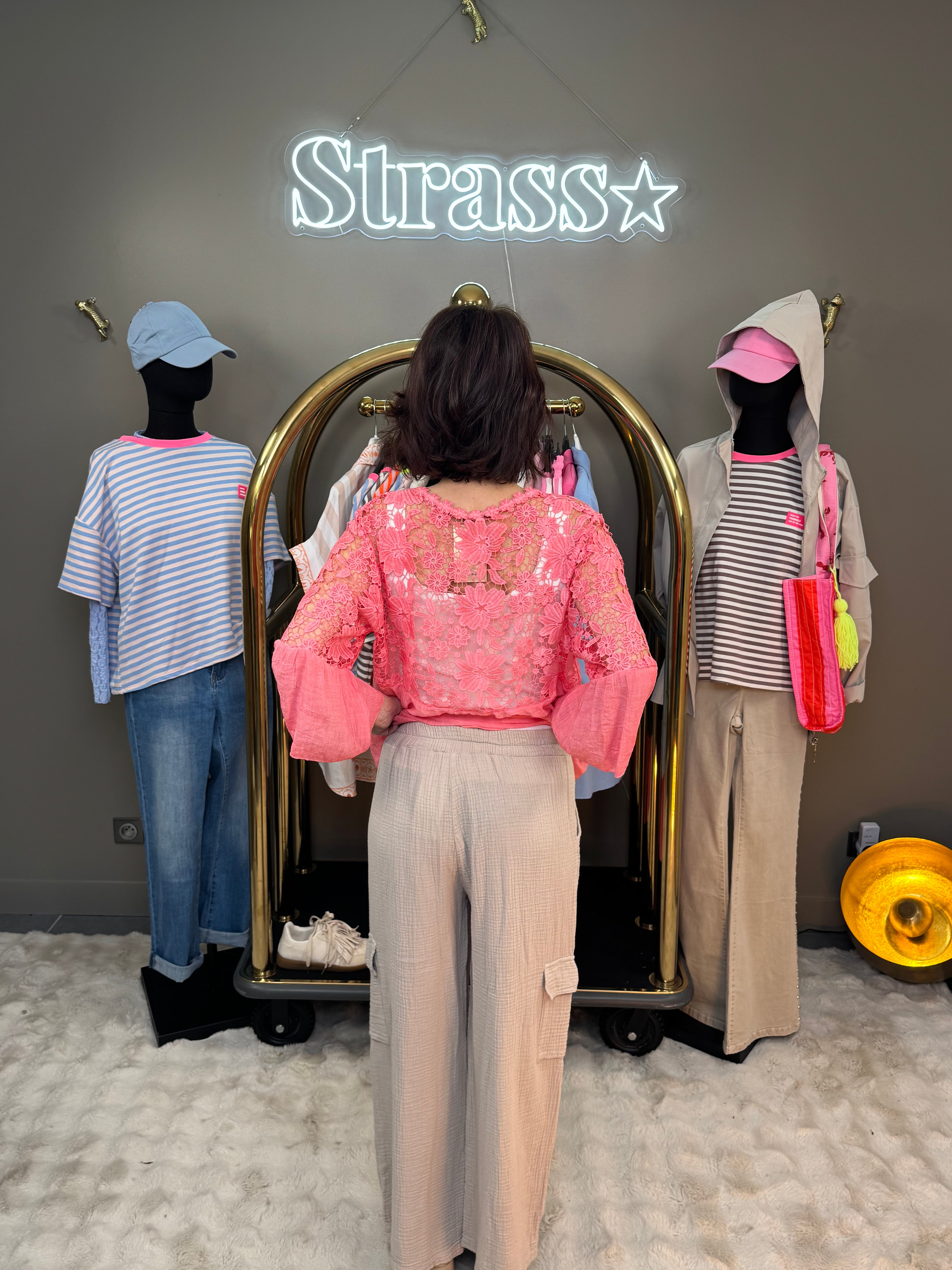 Pantalon Cargo Gaze de Coton Beige