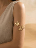 Bracelet de Bras Fleur Doré