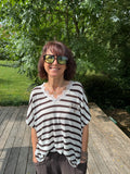 T Shirt Navy Amour Choco