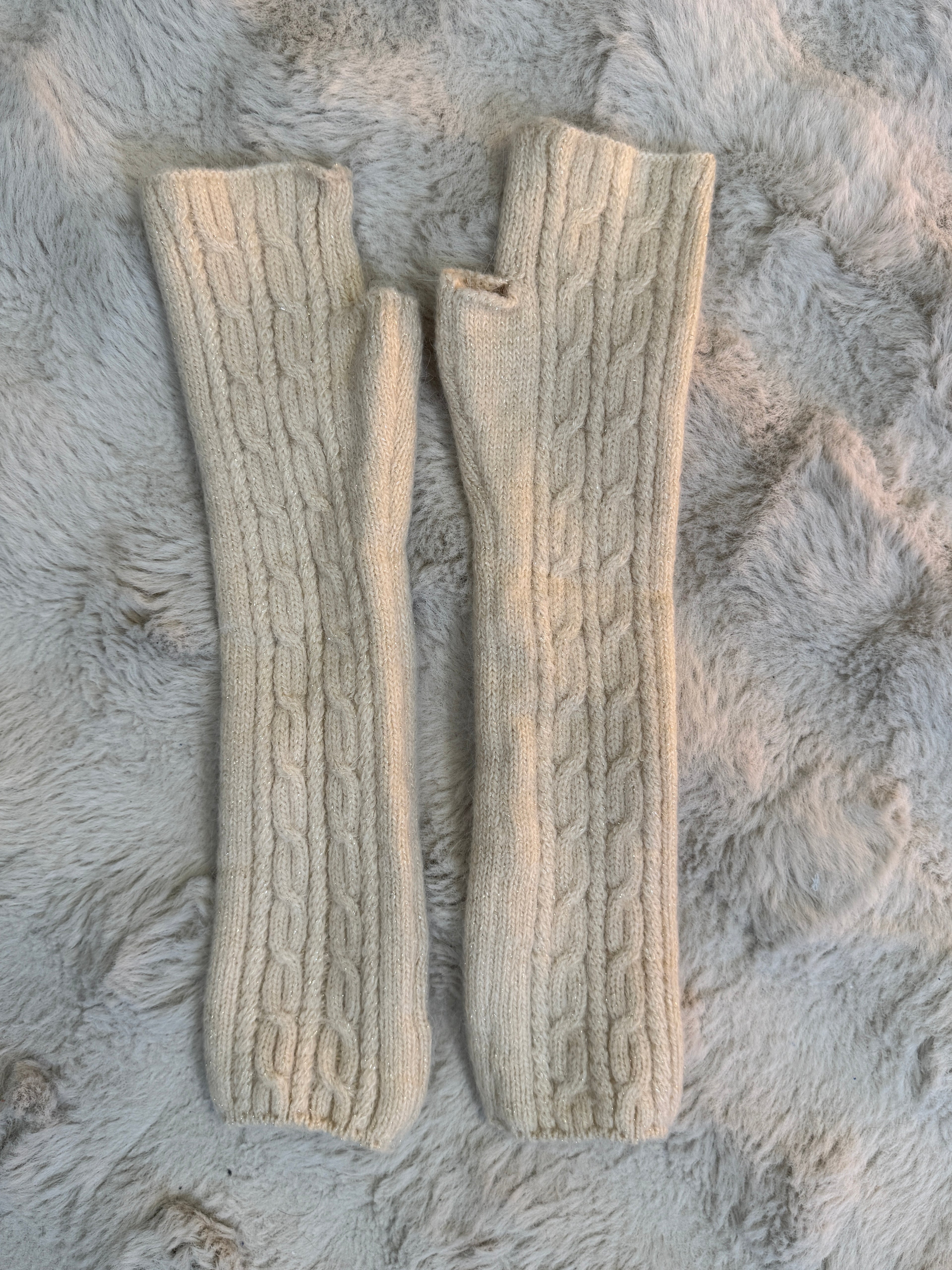 Longue mitaine Beige