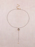 Collier Y Bleu Marie