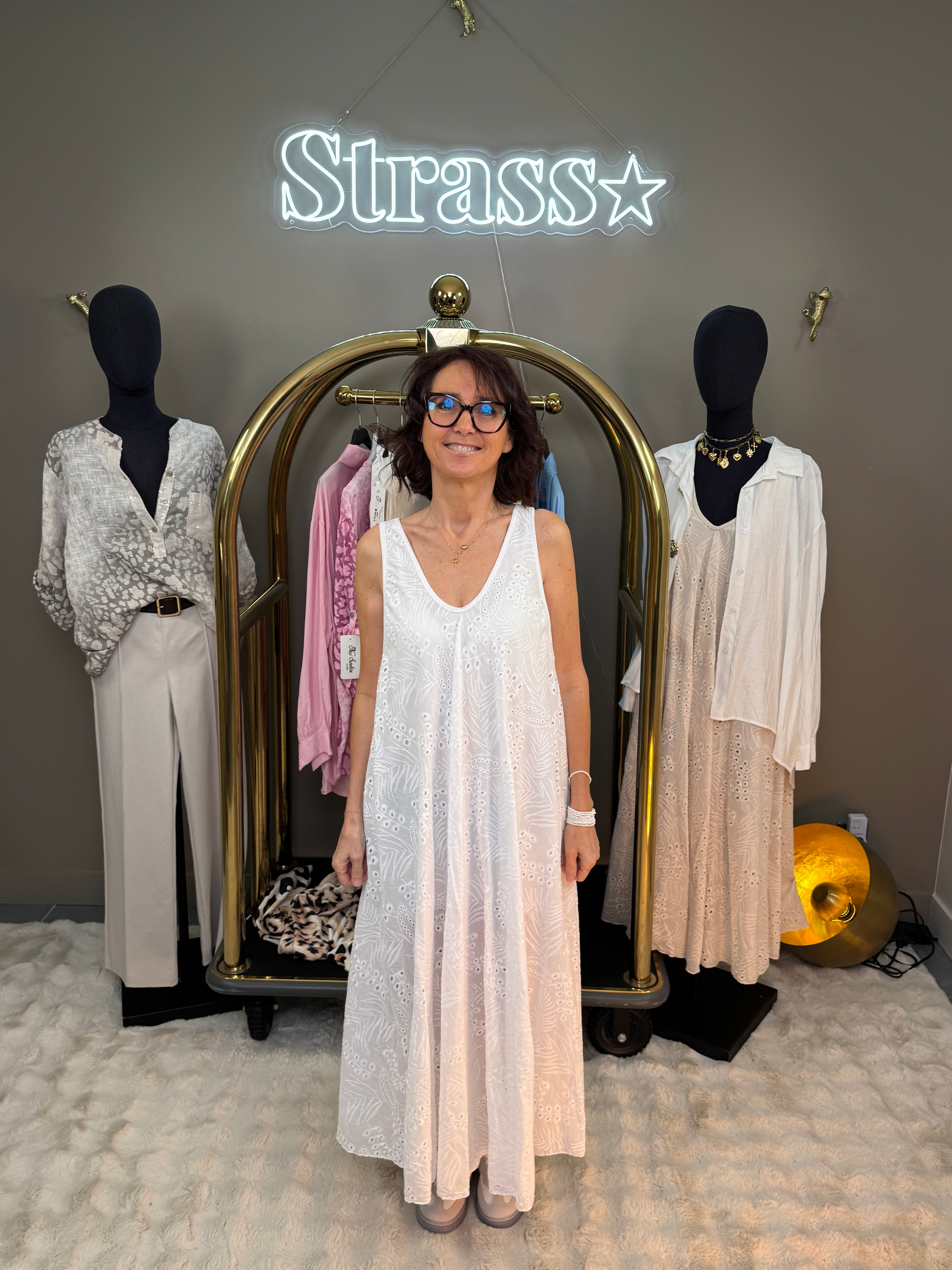 Robe Del Sol Blanche