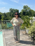 Pantalon Imprimé Léo Palmier
