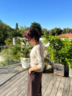 Tout Chaud Viscose et Cachemire Taupe