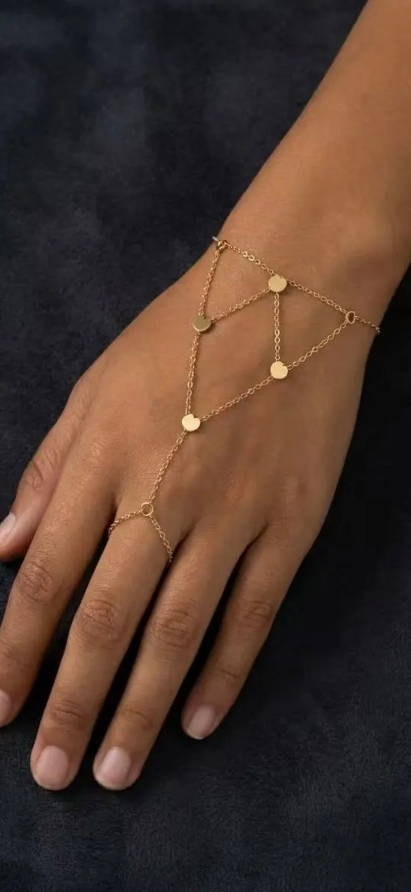 Bracelet de main Losange