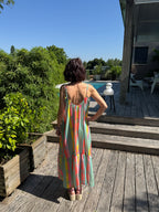 Robe Arbre du Voyageur Turquoise