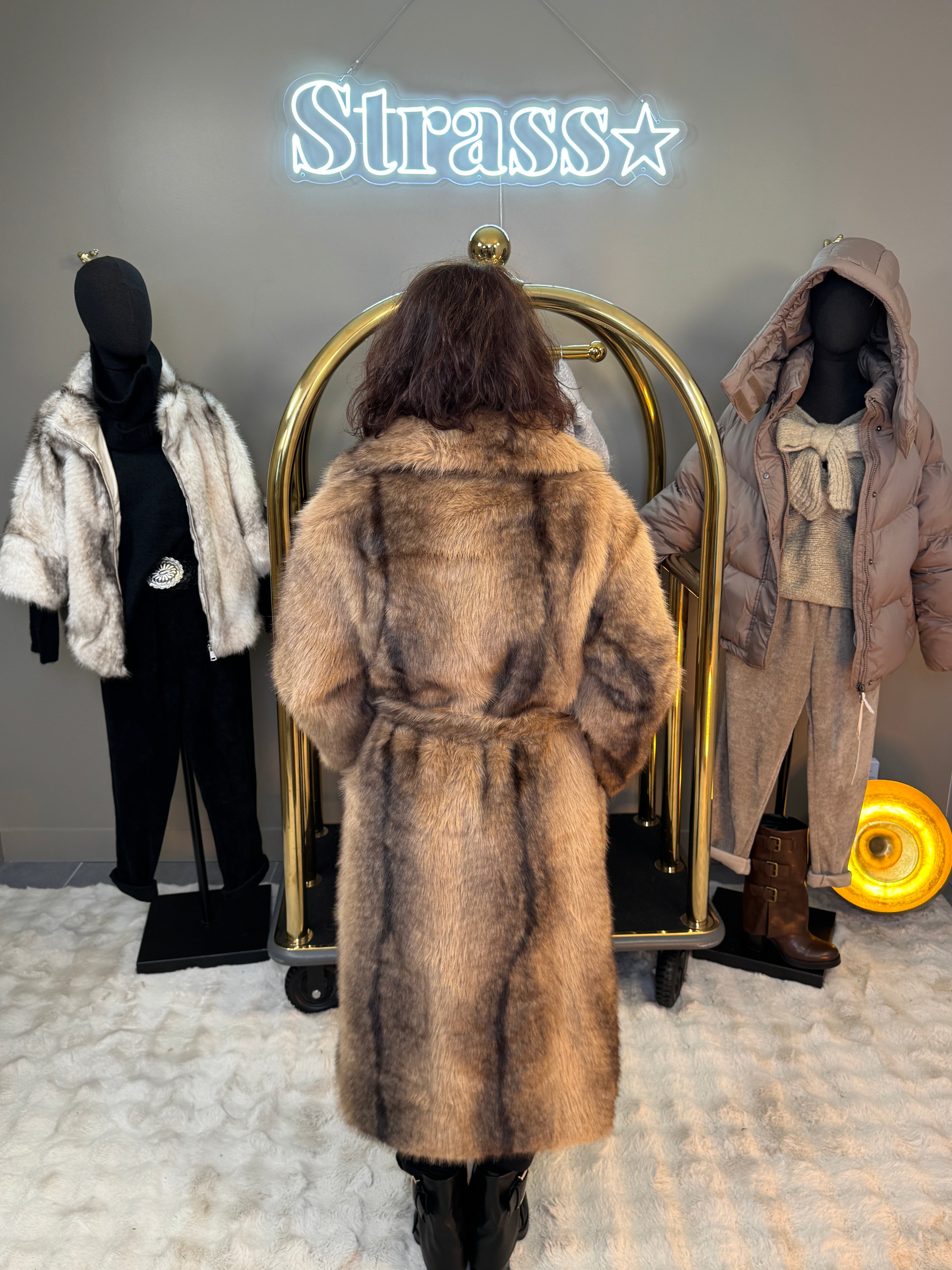 Manteau Fausse Fourrure Régine