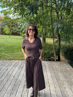 Pantalon 3/4 Alban Choco
